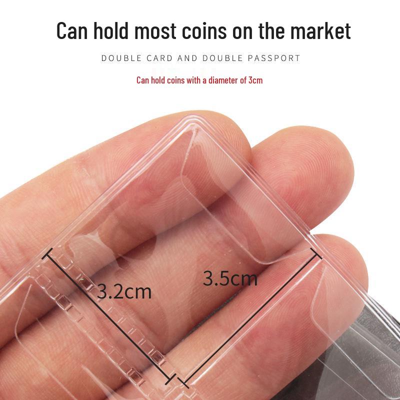 120-Pocket Large Capacity Leather Coin Album for Silver Dollars and Commemoratives