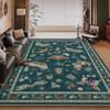 Living Room Floor Mat Large Area Fully Covered Bedroom Carpet Antique Style Bedside Carpet