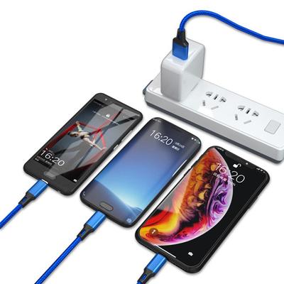 USB Cable for Fast Charging of A Universal Multifunctional Cable 3 In 1 for Samsung Cell Phone Type C AVE