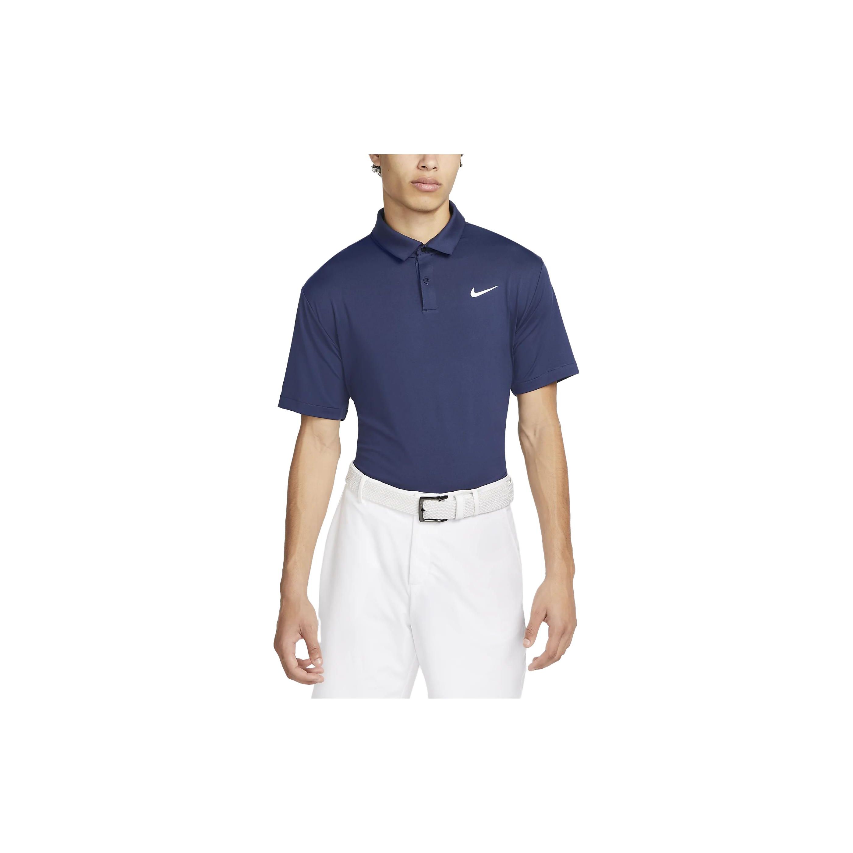

Nike Solid Color Slim Fit Polo Shirt Men tops Blue DV7528-410 XXL