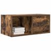 TV Cabinet Smoked Oak 60x31x25.5 cm Engineered Wood