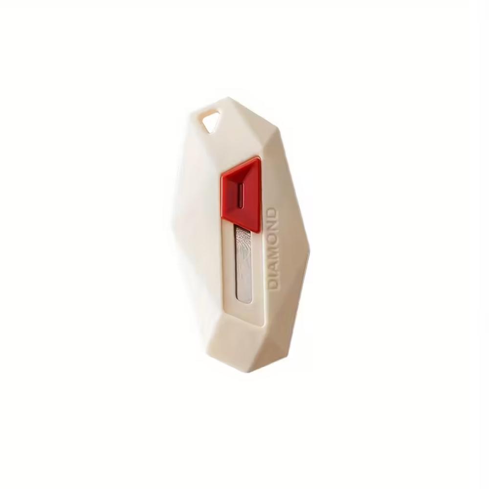 Mini kutu açma bıçağı uzatılabilir, yerleşik manyetik mini kutu açma bıçağı, bir güvenlik kutu açma bıçağı ile donatılmıştır,