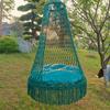 Bohemian Hand-Woven Tassel Hammock Chair for Indoor/Outdoor Camping