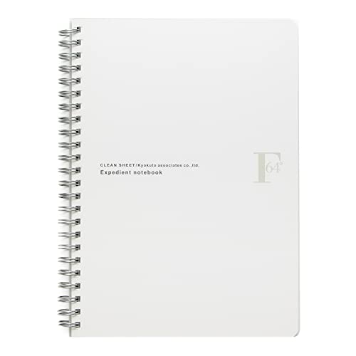 

Kyoku Associates Kyoku PTW03A5W FOBCOOP Plain Ring Notebook, White