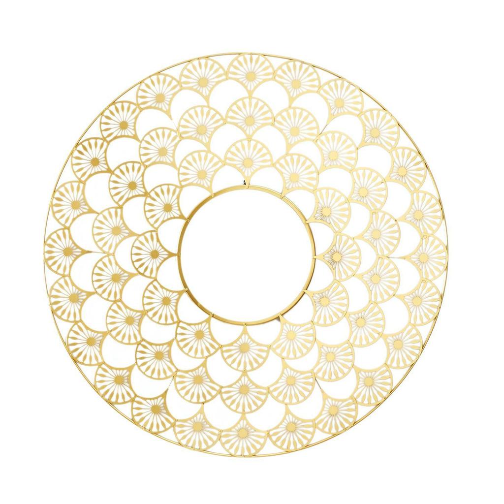 Mandala Mirror 70cm Gold
