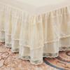 Lace Princess Bedspread Bed Skirt Style Dustproof Decorative Bedspread Big Heming 1.5/1.8/2m Mattress Anti Slip Protective Cover