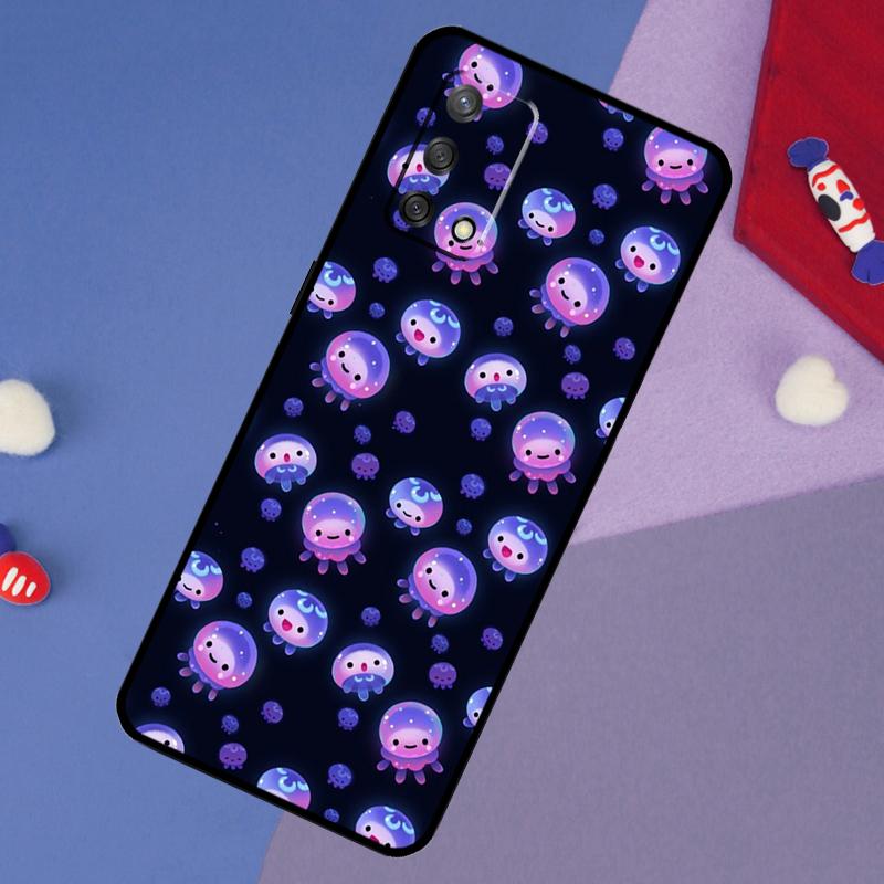 Magic Jellyfish Case For Oppo A78 A18 A38 A74 A94 A54 A58 A98 A80 A60 A40 A96 A76 A16 A15 A17 A57 A5 A6 Pro