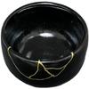 Ale-net Matcha Bowl, W12 x D12 x H7.7cm, Yuzu Tenmoku Kintsugi Style, Mino Ware, Made in Japan
