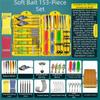 Soft Lure Fishing Lures Set Poppers Fishing Minnow Angling Set Fishing Crankbait  Pesca