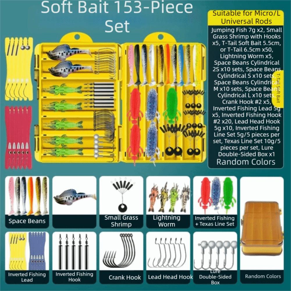 Soft Lure Fishing Lures Set Poppers Fishing Minnow Angling Set Fishing Crankbait Pesca
