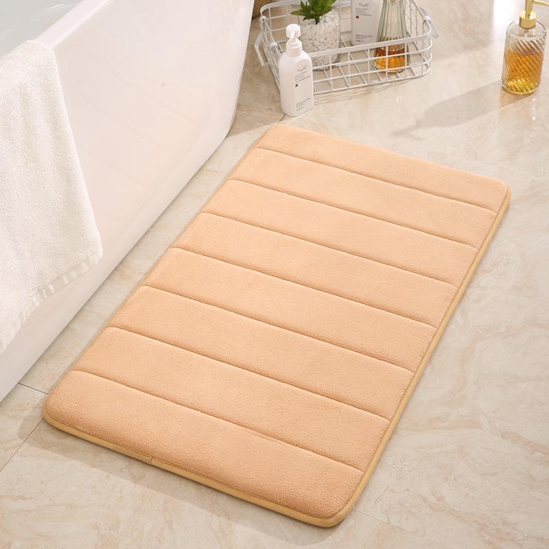Thick Memory Foam Absorbent Non-Slip Doormat for Kitchen & Bathroom