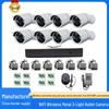HD Outdoor WiFi Bullet Camera Set - Wireless Metal Surveillance System
