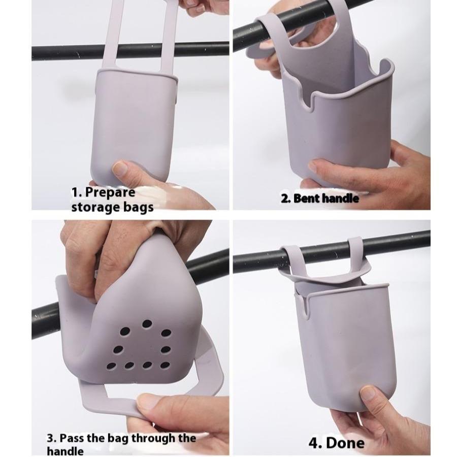 Multi-Functional Silicone Cup Holder for Baby Stroller Universal Milk Bottle Storage Bag Bicycle Wheelchairs Water Cupholder
