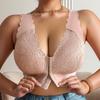 Europäische und amerikanische sexy Dessous Spitze vorne Hot Girl ohne Stahlbügel Hosenträger Große Größe BH