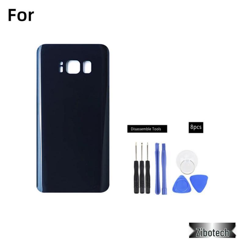

Samsung S8/S8+ Curved Screen Glass Battery Back Cover Replacement S8+ Silver