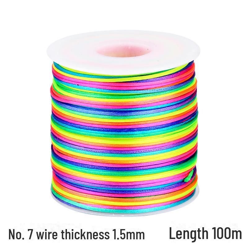 Chinese Knot Red String Bracelet with Jade Pendant and Braided Accessories