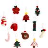 Beautifully Crafted Flower Snowman Hanging Ornament For Christmas Festive Decor
