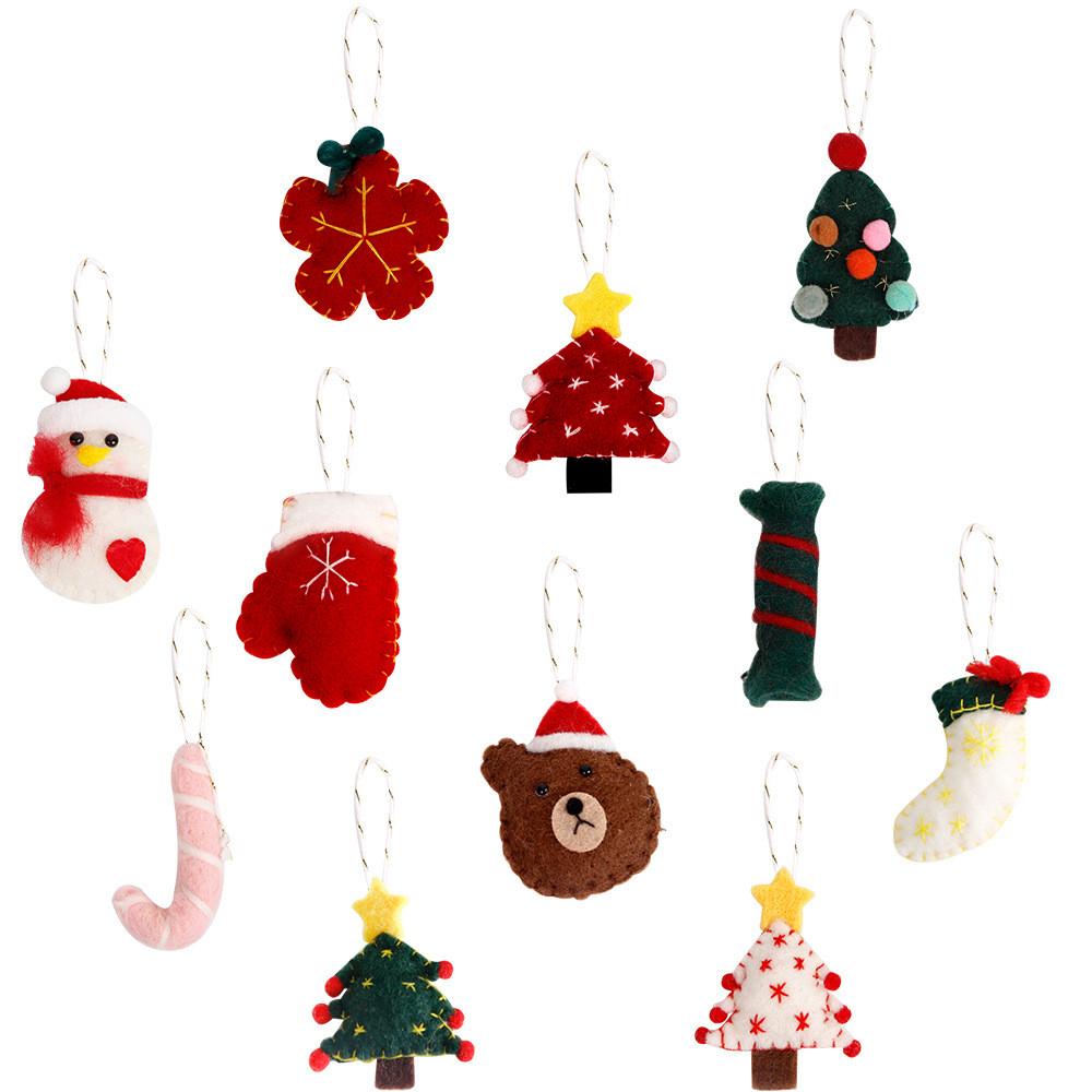 Beautifully Crafted Flower Snowman Hanging Ornament For Christmas Festive Decor