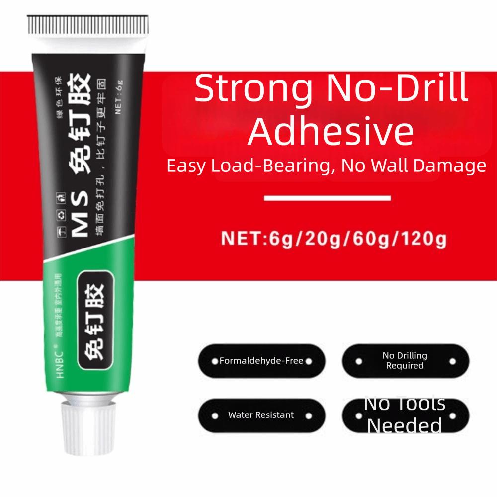 Waterproof All-Purpose Glue Strong Bonding Nail-Free Adhesive Construction Adhesive  Home Repair