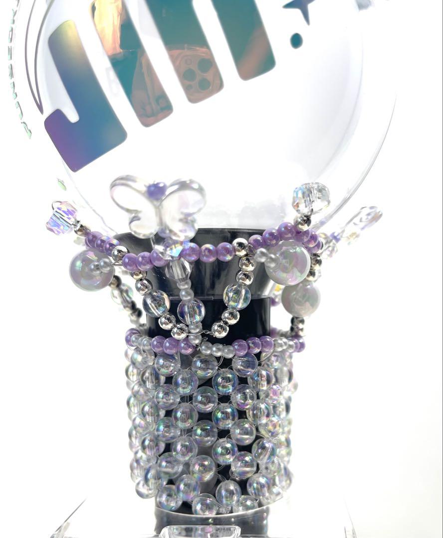 

[USED] BTS Light Stick Accessory Purple AmiBomb Holder