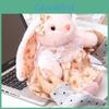 Adorable Stuffed Rabbit Plush Toy With Flower Dress For Kids Gift Characters Included)