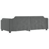 Vidaxl Sofa Rozsuwana, Ciemnoszara, 100X200 Cm, Tkanina