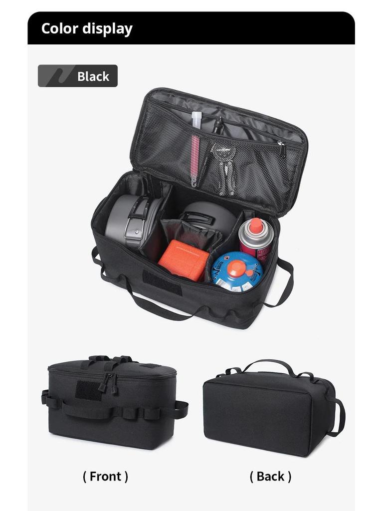 Lightweight Foldable Outdoor Picnic & Camping Tool Bag - Large Capacity Storage