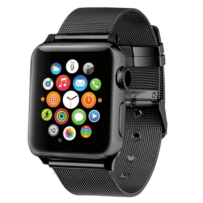 

Classic Buckle Milanese Stainless Steel Watch Band for Apple Watch Series 10 42mm/9 8 7 41mm/SE (2023) SE (2022) SE 6 5 4 40mm/3 2 1 38mm Silver