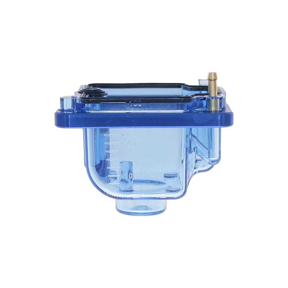 Vergaser Klare Schwimmerkammer Vergaser Klare Unterseite Transparente Schwimmerkammer Ölbehälter für PWK 21 24 26 28 30 32 34mm Mehrere Farben