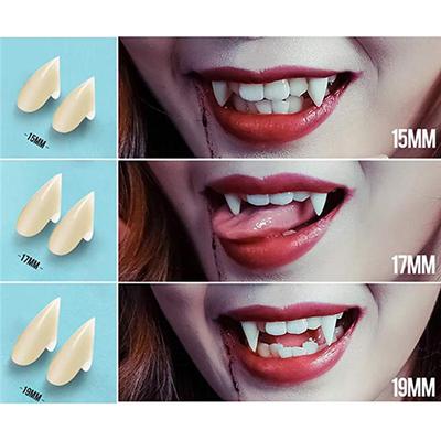 Creative Halloween Cosplay Dentures Zombie Vampire Ghost Devil Teeth Fangs Props Costume Festival Party Prop Accessory