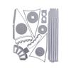 Metal Cutting Dies 3D Umbrella Die Cuts Templates Molds Embossing Stencils for Album Scrapbooking Paper Card Decoration