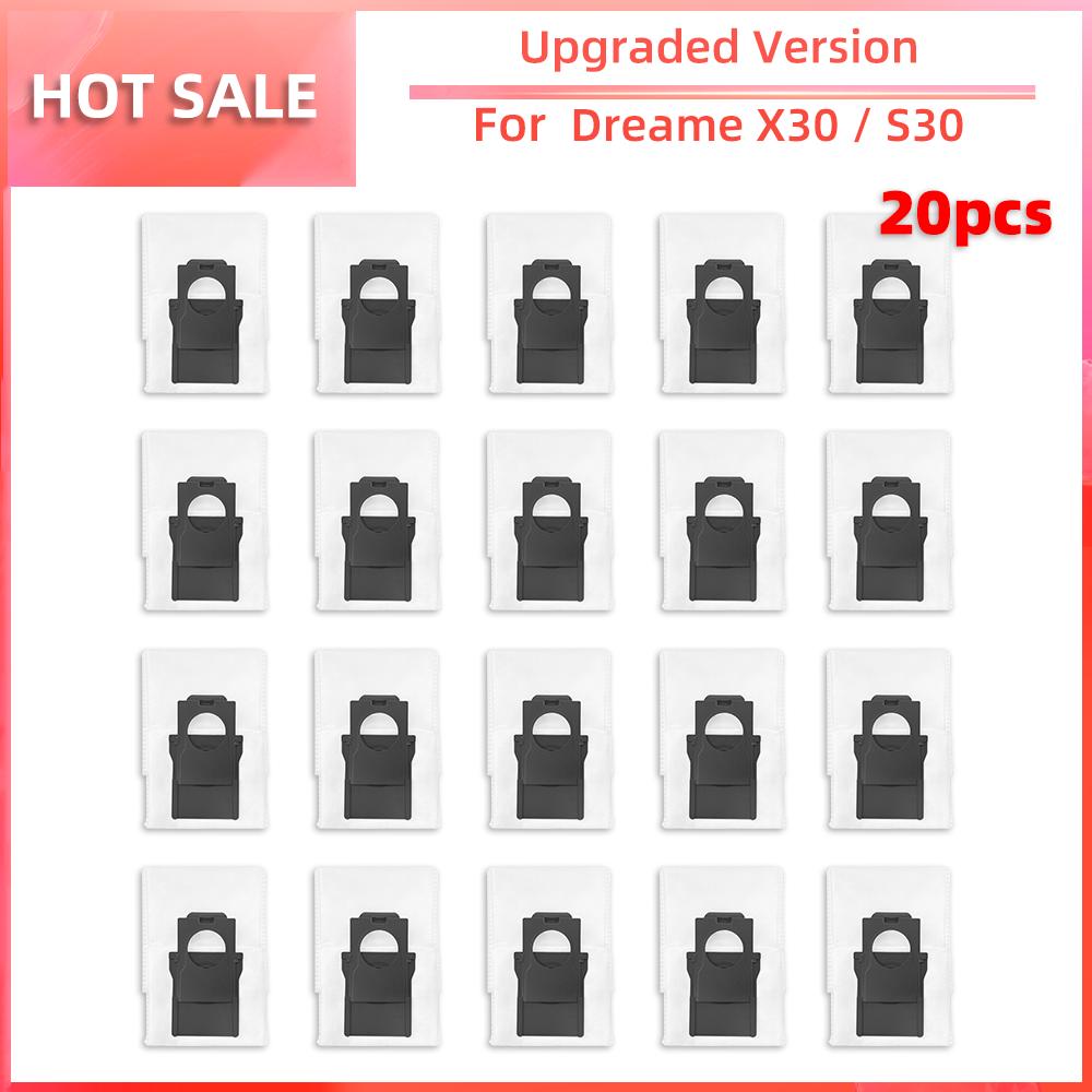 Compatible for Dreame X30 Ultra / X30 Pro Robot Vacuum Main Side Brush Hepa Filter Mop Pad Dust Bag Parts Accessories