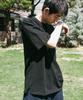 Holliseon Lawrence Slub Short Sleeve T-Shirt Black