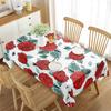 Floral Tablecloth Rectangular Floral Plant Natural Landscape Decor Tablecloth Decorations for Home Kitchen Dining Room Banquet