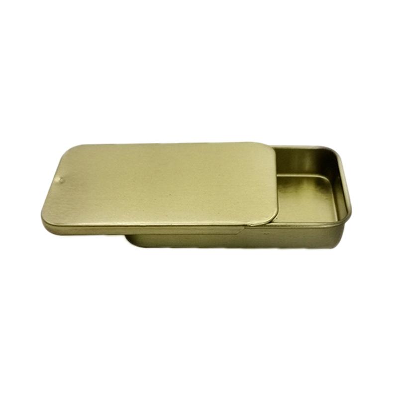 Einfarbige Langlebige Klapp-Blechdose Minzbonbon-Dose Weißblechdosen Süßigkeitenverpackungsbox Geometrische Stabile Nagelknipser-Dosen