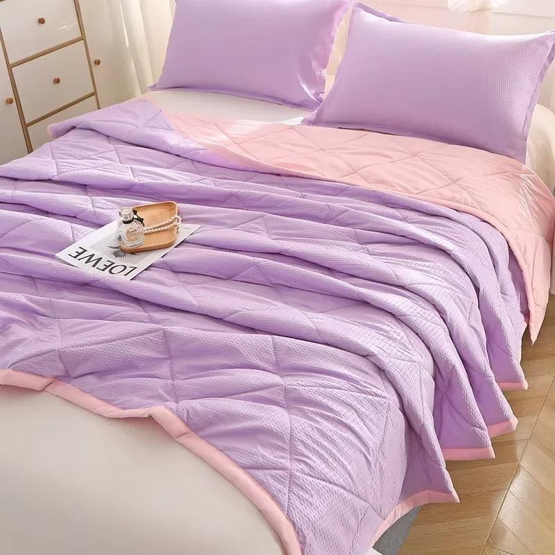 Trendy Hot - Season Bedding: Lightweight Single Summer Quilt, Breathable & Perfect for Air - Conditioned Rooms, College Students