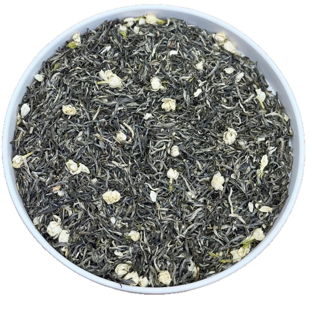 Guangxi Hengxian Jasmine Flower Tea Premium Snow Bud White with Rich Aroma