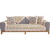 Neue Koreanische Stil Pastoralen Kissen Kissen Waschbar Baumwolle Patchwork Sofa Matte Vier Jahreszeiten Universal Waschbar Gesteppte Sofa Abdeckung