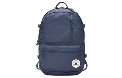 Plecak Unisex z Poliestru Recyklingowanego Kolor Niebieski Obsydianowy 10021138-A02