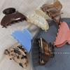 Korean Gold Label Candy Color Acetate Medium Hair Claw Clip