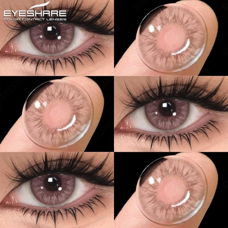 Eyeshare Colored Contact Lenses Eyes New York Pro Series 1 Pair Decoration Comestics Makeup