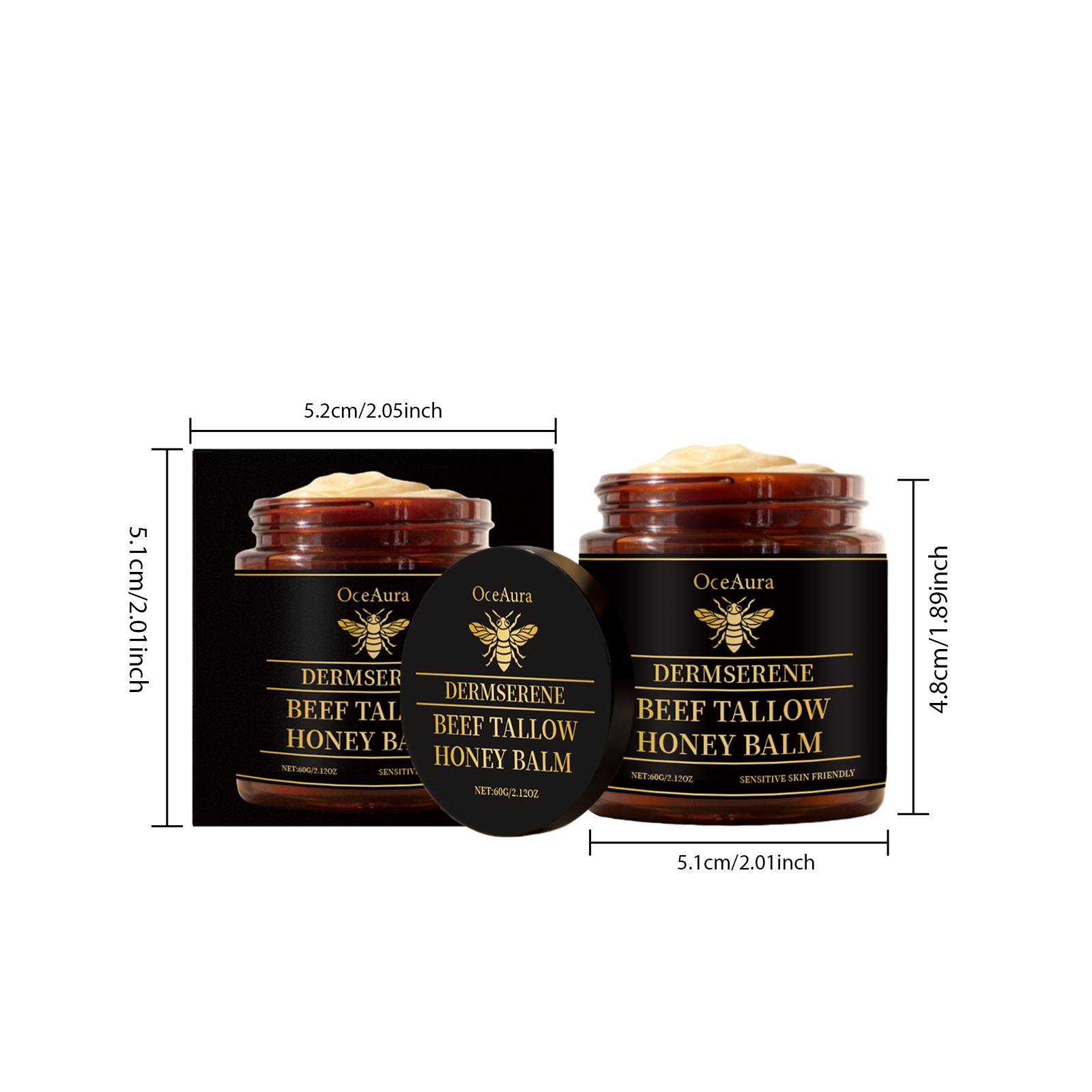 

Саловый Медовый Бальзам Ежедневный Увлажняющий Крем, Глубокое Питание для Сухой, Потрескавшейся, Чувствительной Кожи – Натуральный Уход за Лицом и Телом для Зрелой Кожи 60g