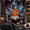 Tapisserie murale Tissu imprimé Manchester United pour salon chambre décoration intérieure