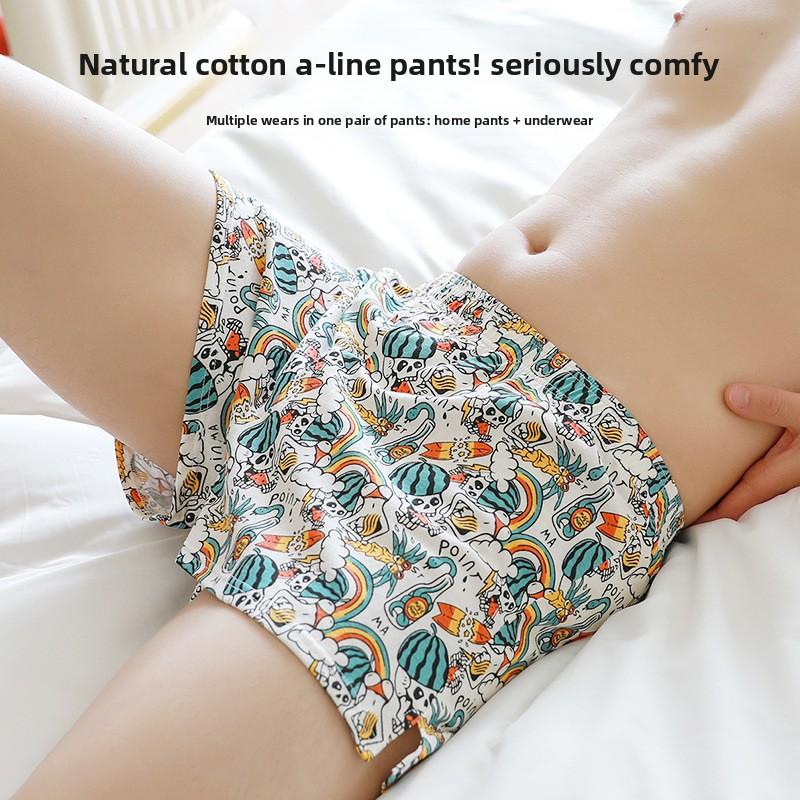 Men's Spring and Summer Fashion New High-grade Sports Cotton Flat Angle Underwear