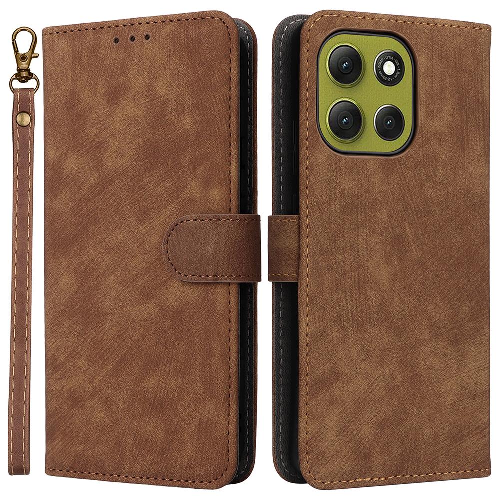 For Motorola Moto G86 5G Case Wallet RFID Blocking PU Leather Phone Cover Stand with Strap