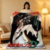 Anime V-Vampire H-Hunter D-D Throw High-Density Short Plush Blanket Soft Skin-Friendly for Sofa Nap Air-Conditioned Room