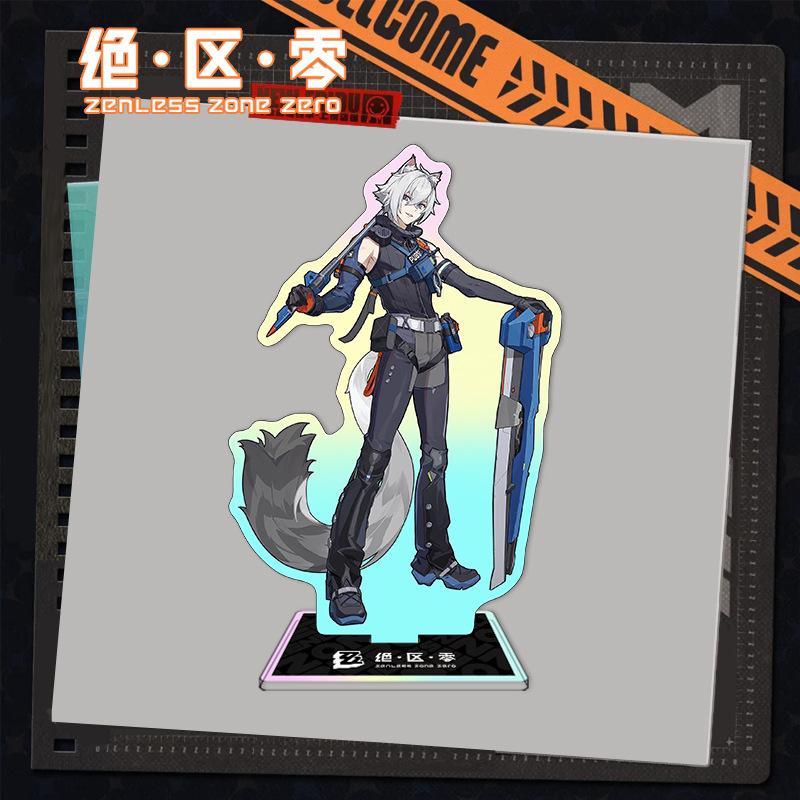 Zenless Zone Zero Nicole Demara Lighter Acrylic Stand Model Tsukishiro Yanagi Asaba Harumasa Collect Desktop Decoration Gifts