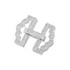 Chiusure per Gioielli con Incrostazione di Zirconi Completa Set di Accessori Versatili per Chiusure Fai da Te per Bracciale e Collana con Placcatura in Oro