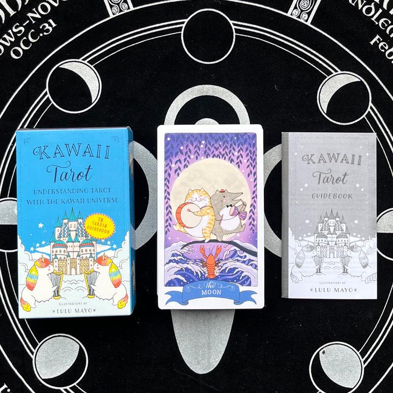 7x12cm Large English Tarot Cards with Paper Guide