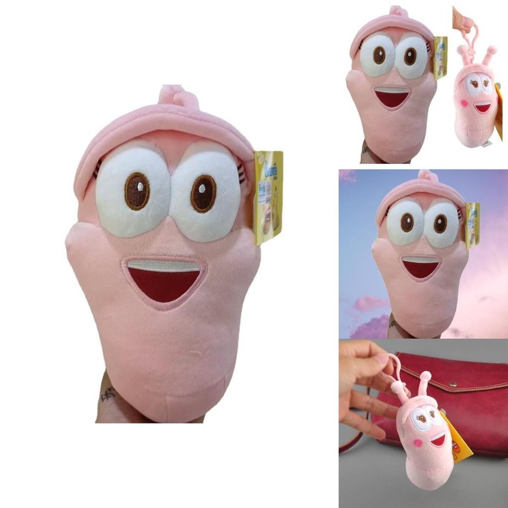 Nieuw, origineel, groot, grappig larven-insectenkussen voor kinderkamerdecoratie en speelgoed.